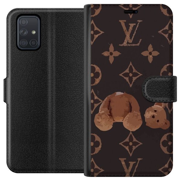 Samsung Galaxy A71 Plånboksfodral Teddy Sad LV Happy