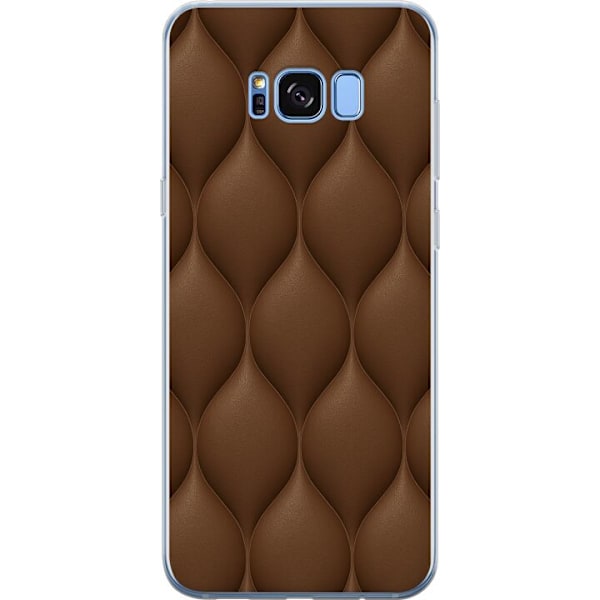 Samsung Galaxy S8 Genomskinligt Skal Cocoa Scales
