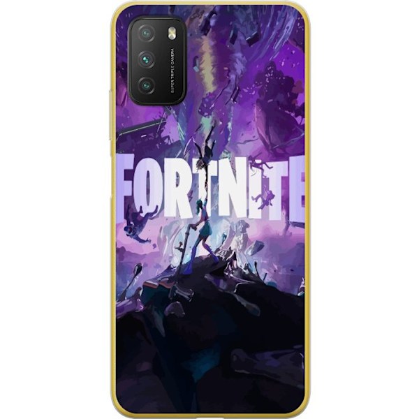 Xiaomi Poco M3  Genomskinligt Skal Fortnite