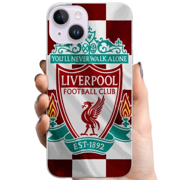 Apple iPhone 15 TPU Mobildeksel Liverpool FC