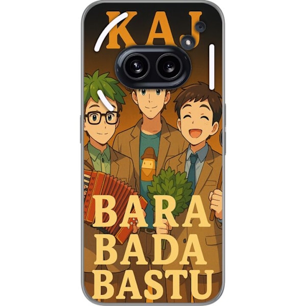 Nothing Phone (2a) Plus Gennemsigtig cover KAJ Bara kun bader