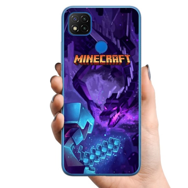 Xiaomi Redmi 9C TPU Mobildeksel Minecraft