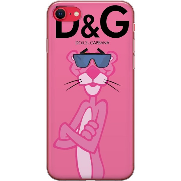 Apple iPhone 16e Gennemsigtig cover Pink Panther