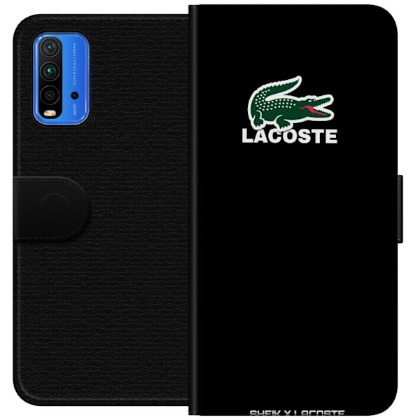 Xiaomi Redmi Note 9 4G Lompakkokotelo Lacoste