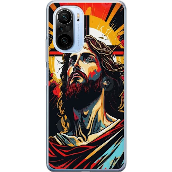 Xiaomi Mi 11i Läpinäkyvä kuori Jeesus ja Kortti - uskonnoll