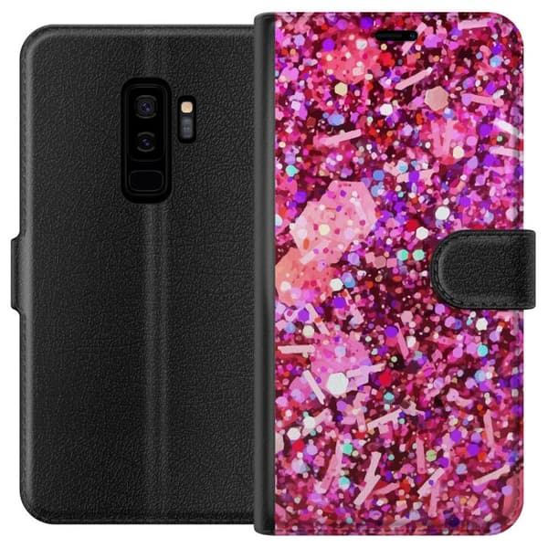 Kompatibel Tegnebogsetui til Samsung Galaxy S9+ Glimmer