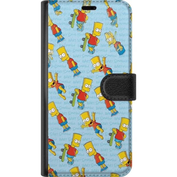 Kompatibel Tegnebogsetui til Xiaomi Redmi Note 13 Pro+ Mønster med gul tegnet skateboardfigur gul