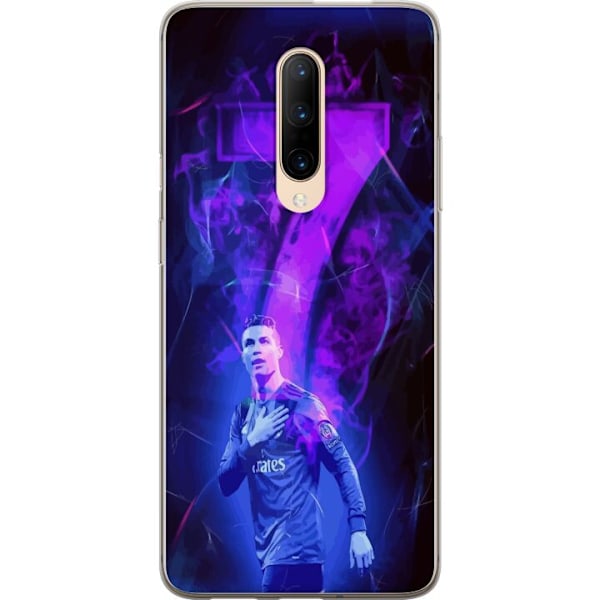 OnePlus 7 Pro Gennemsigtig cover Ronaldo 7 - Fodboldlegende i
