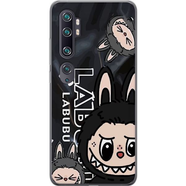 Xiaomi Mi Note 10 Gjennomsiktig deksel <nl>Labubu Black Energy