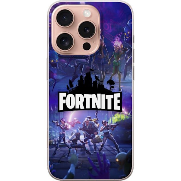 Apple iPhone 16 Pro Gjennomsiktig deksel Fortnite