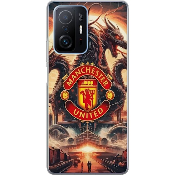 Xiaomi 11T Pro Läpinäkyvä kuori Manchester United