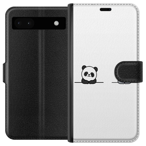 Google Pixel 6a Tegnebogsetui Panda Koala