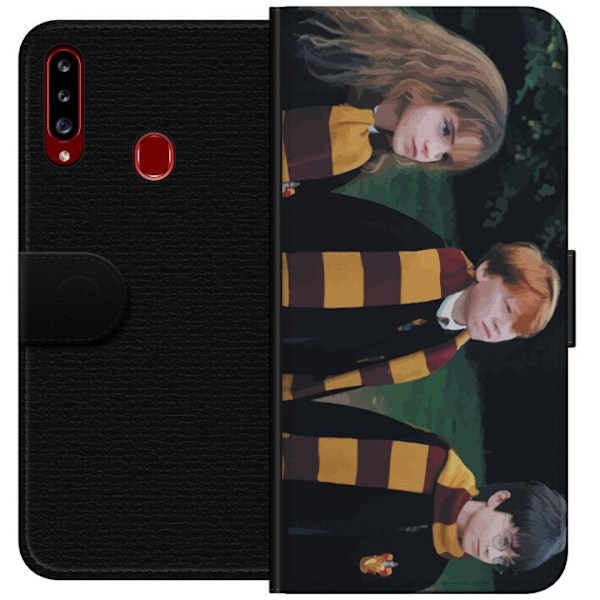 Samsung Galaxy A20s Tegnebogsetui Harry Potter