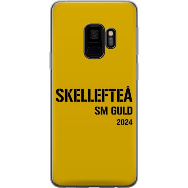 Samsung Galaxy S9 Gjennomsiktig deksel Skellefteå SM GULL
