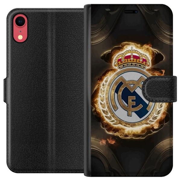 Apple iPhone XR Tegnebogsetui Real Madrid