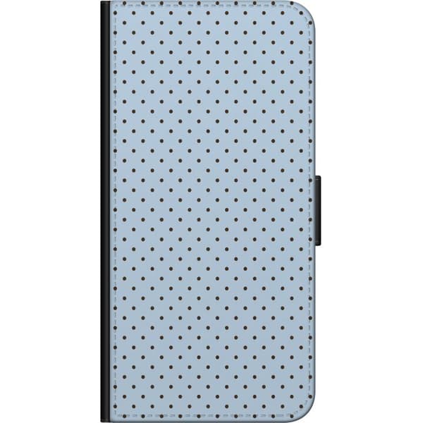 Kompatibel Tegnebogsetui til Huawei P40 lite E Blå himmelprikker blå