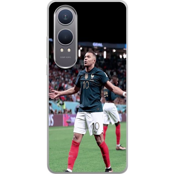 OnePlus Nord CE4 Lite Läpinäkyvä kuori Mbappe