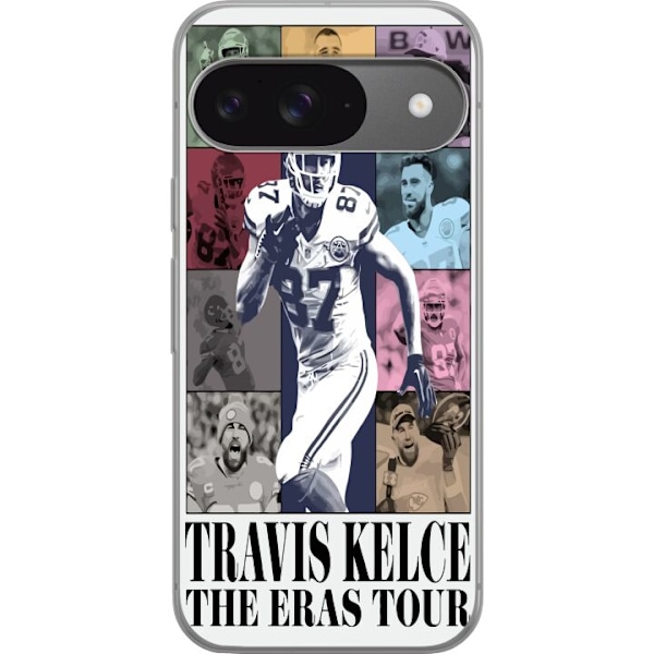 Google Pixel 9 Pro Gennemsigtig cover Travis Kelce The Eras To