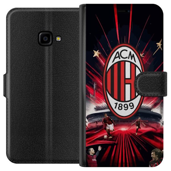 Samsung Galaxy Xcover 4 Tegnebogsetui AC Milan