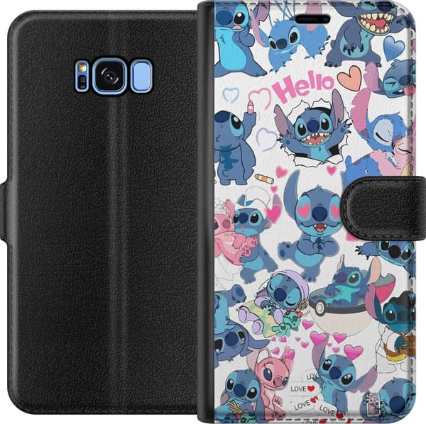 Kompatibel Tegnebogsetui til Samsung Galaxy S8 Stitch