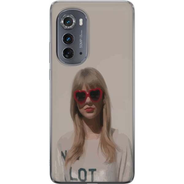 Motorola Edge (2022) Gennemsigtig cover Taylor Swift