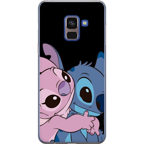 Samsung Galaxy A8 (2018) Läpinäkyvä kuori Lilo & Stitch