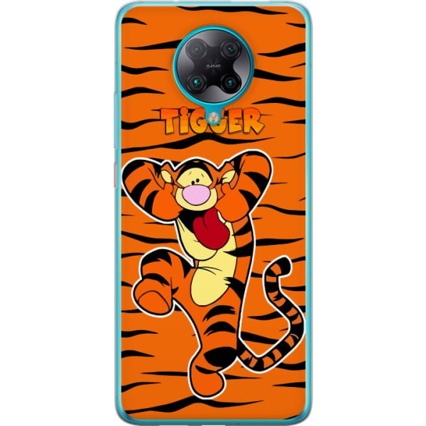 Xiaomi Poco F2 Pro Gennemsigtig cover Tiger