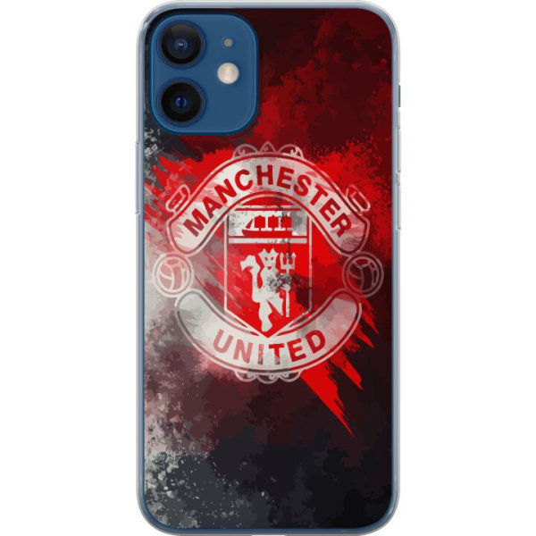 Apple iPhone 12 mini Genomskinligt Skal Manchester United FC