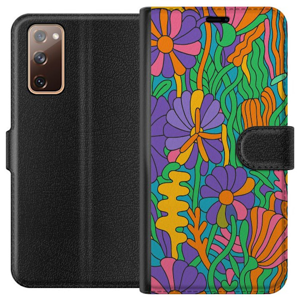 Samsung Galaxy S20 FE Tegnebogsetui Farveeksplosion