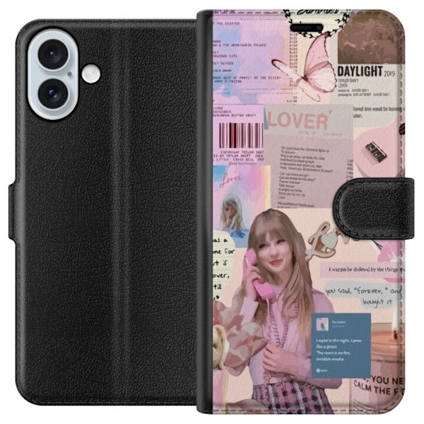 Apple iPhone 16 Plus Lommeboketui Taylor Swift