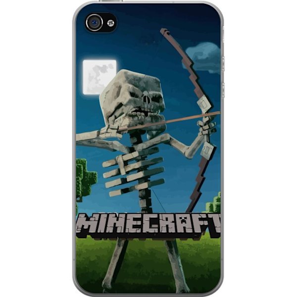 Apple iPhone 4 Gennemsigtig cover A Minecraft Movie
