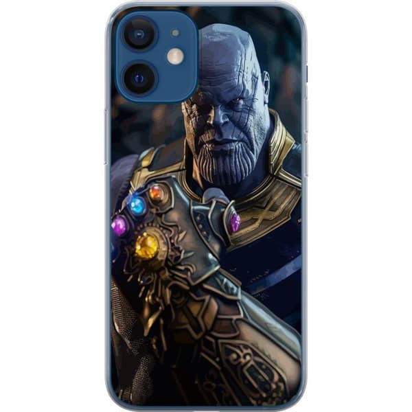 Kompatibelt Mobilskal till Apple iPhone 12 mini Thanos Marvel