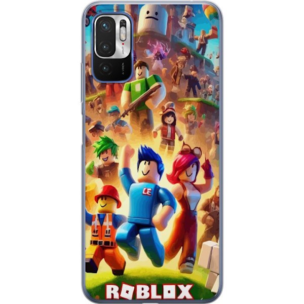 Xiaomi Redmi Note 10 5G Gennemsigtig cover Roblox