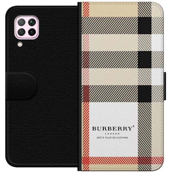 Huawei P40 lite Tegnebogsetui Burberry