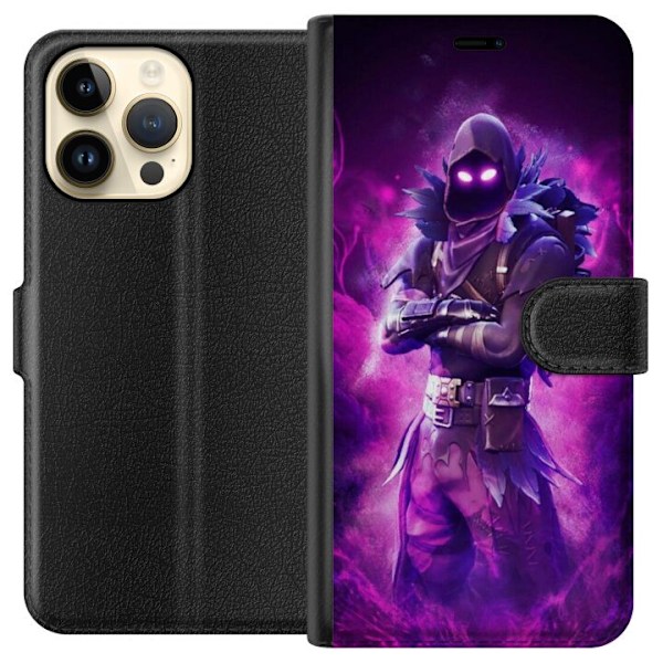 Apple iPhone 14 Pro Max Tegnebogsetui Fortnite Ravnen