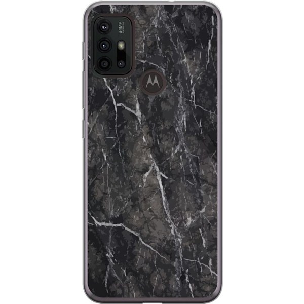 Motorola Moto G30 Genomskinligt Skal Marmor