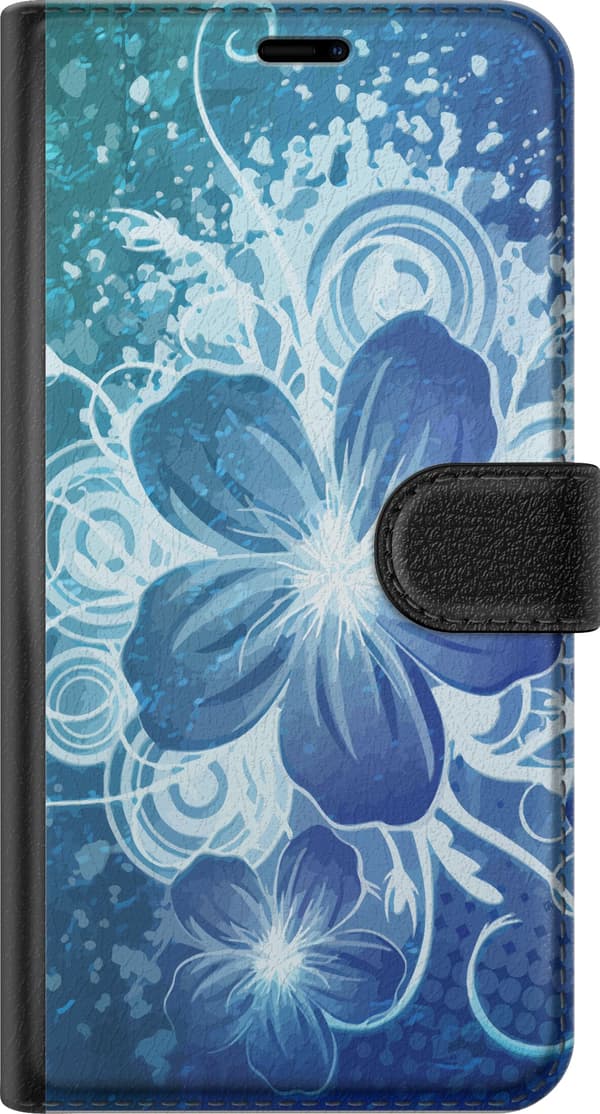 Kompatibelt Lommeboketui til Sony Xperia 10 IV Blomst