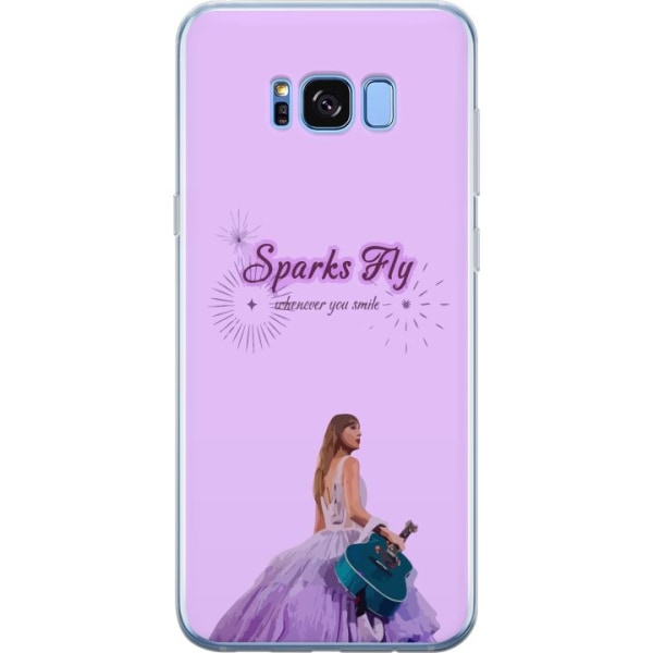 Samsung Galaxy S8+ Läpinäkyvä kuori Taylor Swift - Sparks F