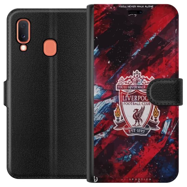 Kompatibelt Plånboksfodral till Samsung Galaxy A20e Liverpool