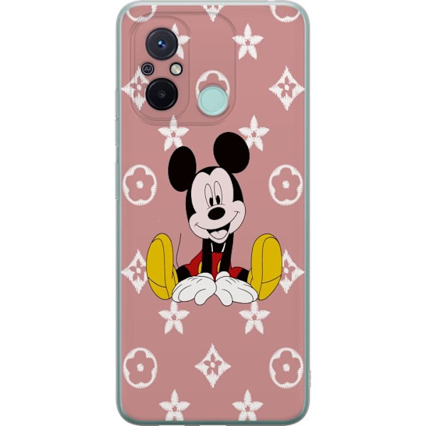 Xiaomi Redmi 12C Genomskinligt Skal Mickey Mouse