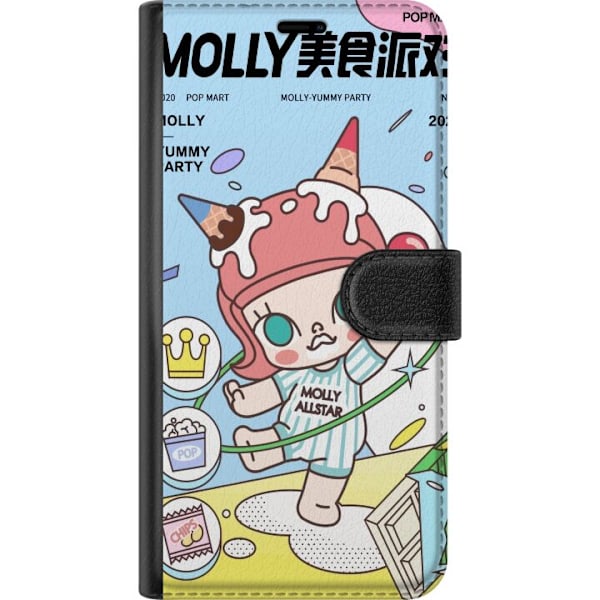 Motorola Moto G34 Lompakkokotelo Molly