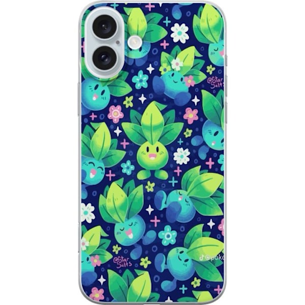 Apple iPhone 16 Plus Gennemsigtig cover Pokemon