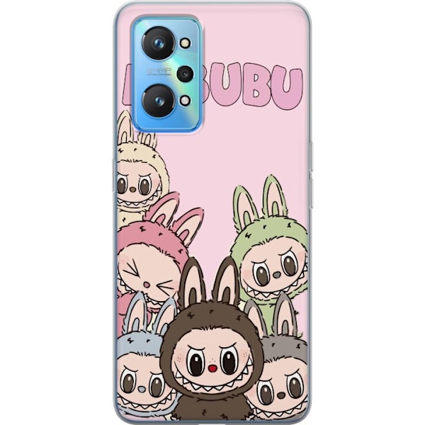 Realme GT Neo2 Läpinäkyvä kuori Labubu Classics