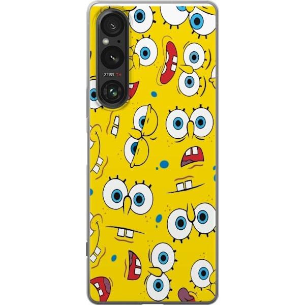 Sony Xperia 1 VI Genomskinligt Skal SpongeBob SquarePants