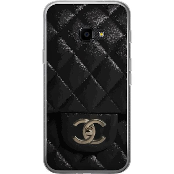 Samsung Galaxy Xcover 4 Gjennomsiktig deksel Chanel Svart