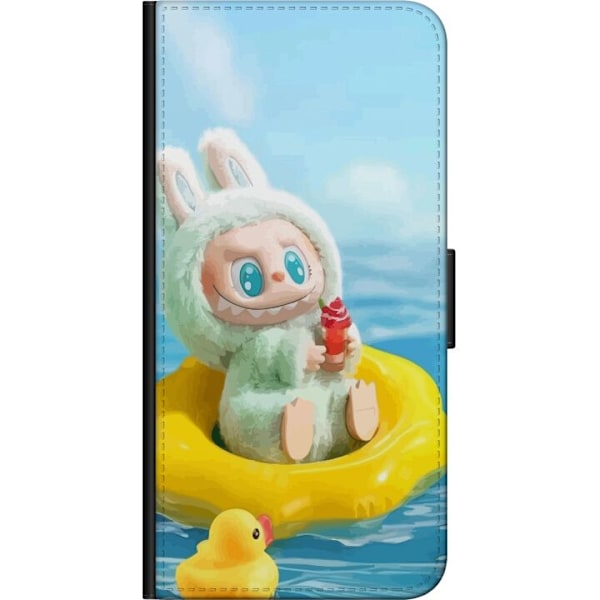 Nokia 2.4 Lompakkokotelo Labubu Macaron-sarja