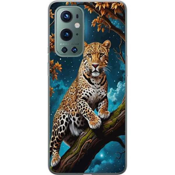 OnePlus 9 Pro Genomskinligt Skal Leopard