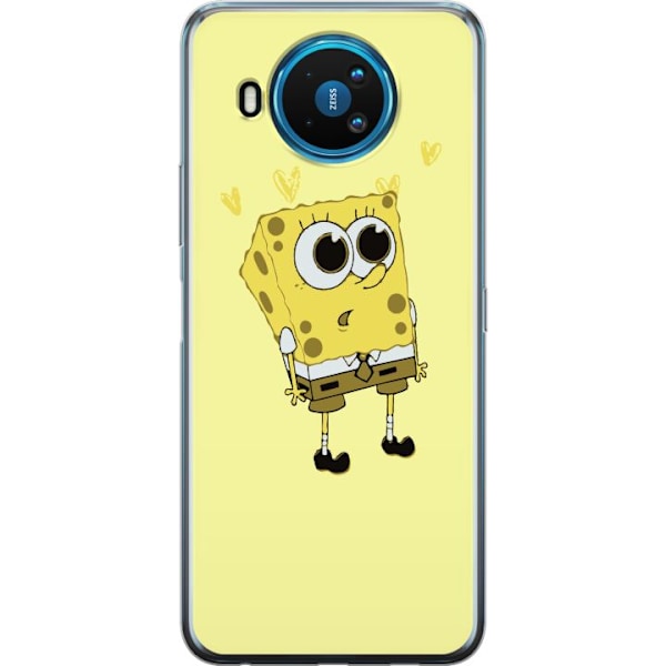 Nokia 8.3 5G Genomskinligt Skal SpongeBob SquarePants