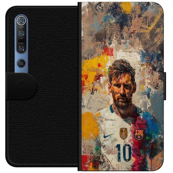 Xiaomi Mi 10 Pro 5G Lompakkokotelo Messi Art