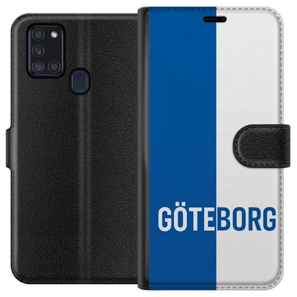 Samsung Galaxy A21s Tegnebogsetui Göteborg - fodbold